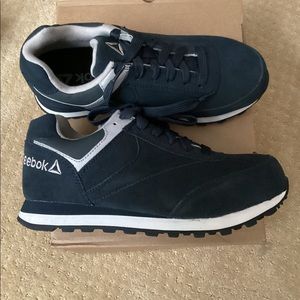 NIB, Reebok, steel toe work shoes.
